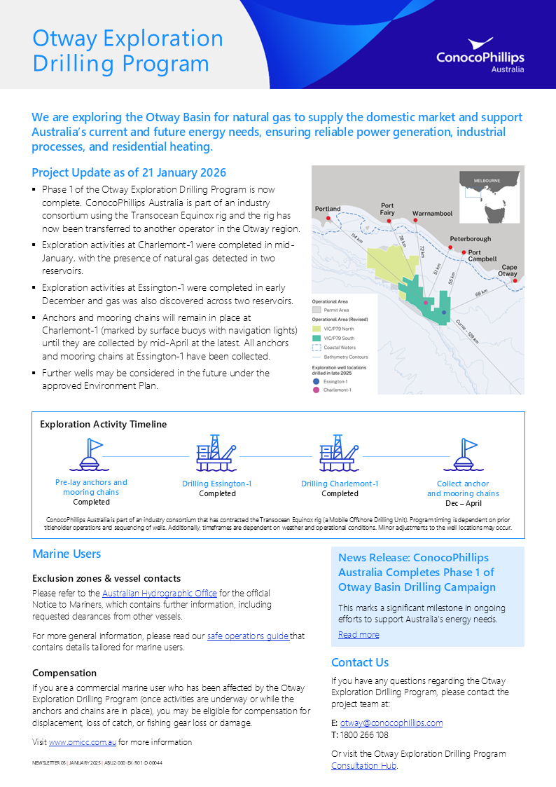 Project Update January 2026