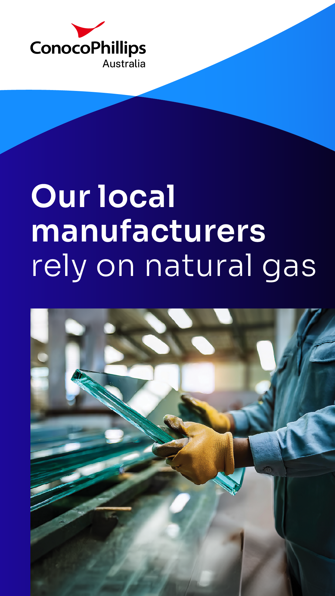 Our local manufacturers rely on gas