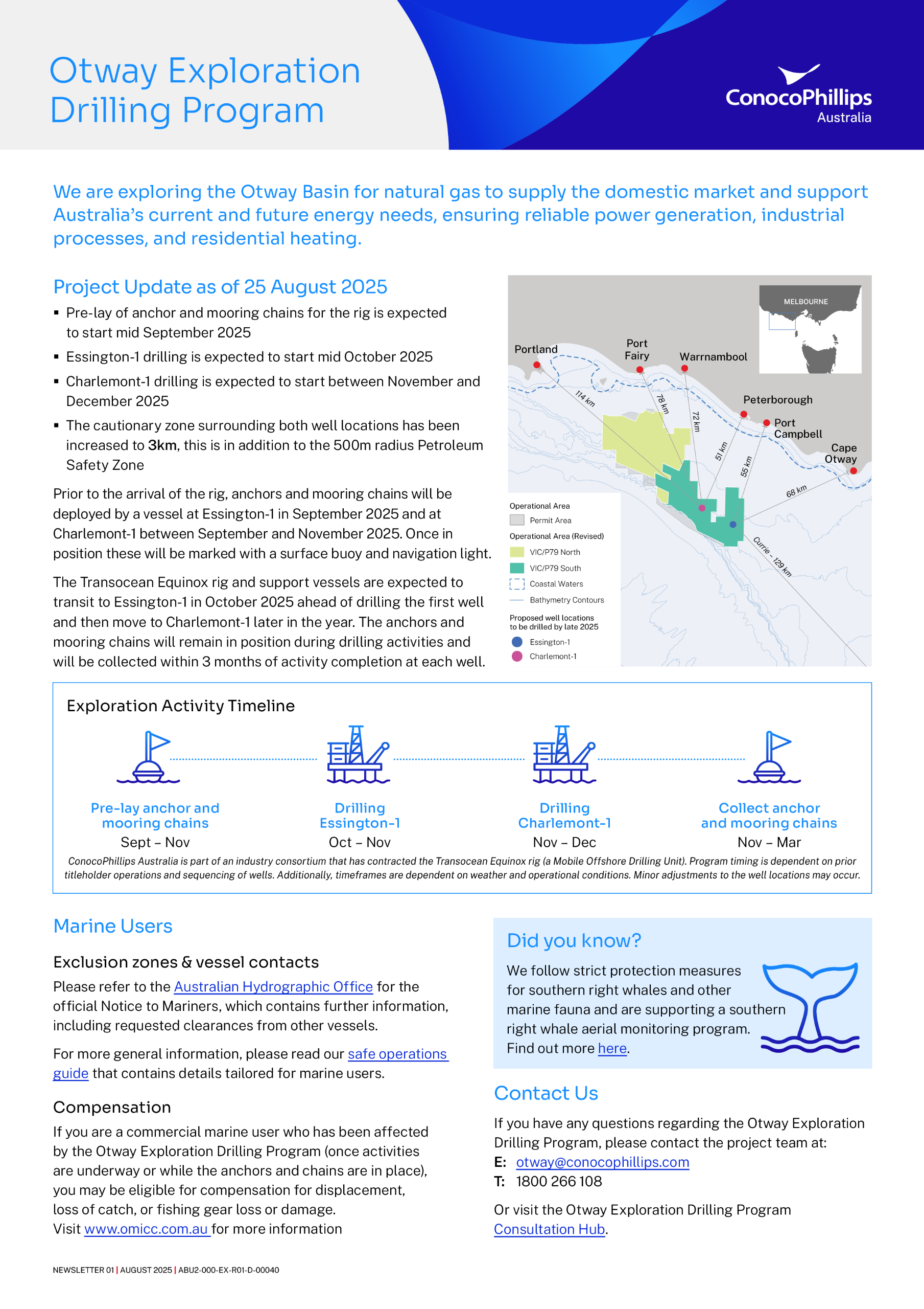 OEDP August 2025 Project Update
